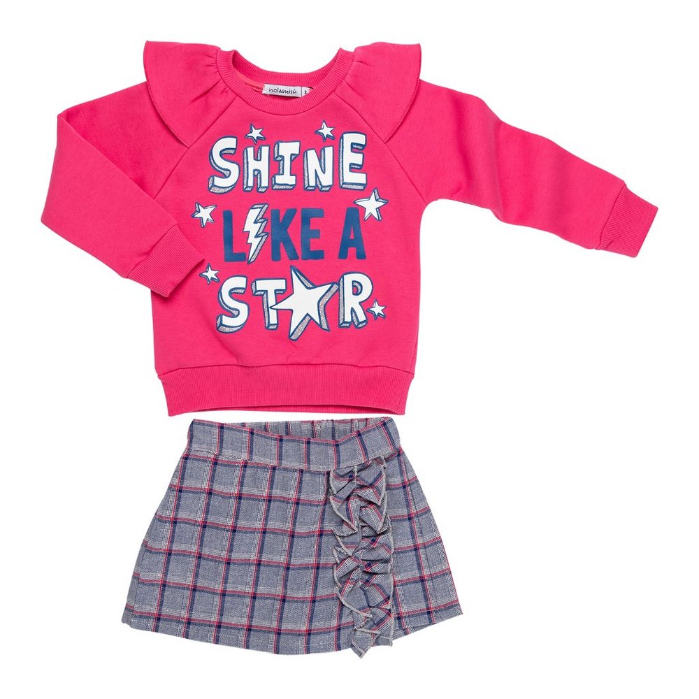 Baby Girl Clothing Outfit Fleece 2Pcs Set
